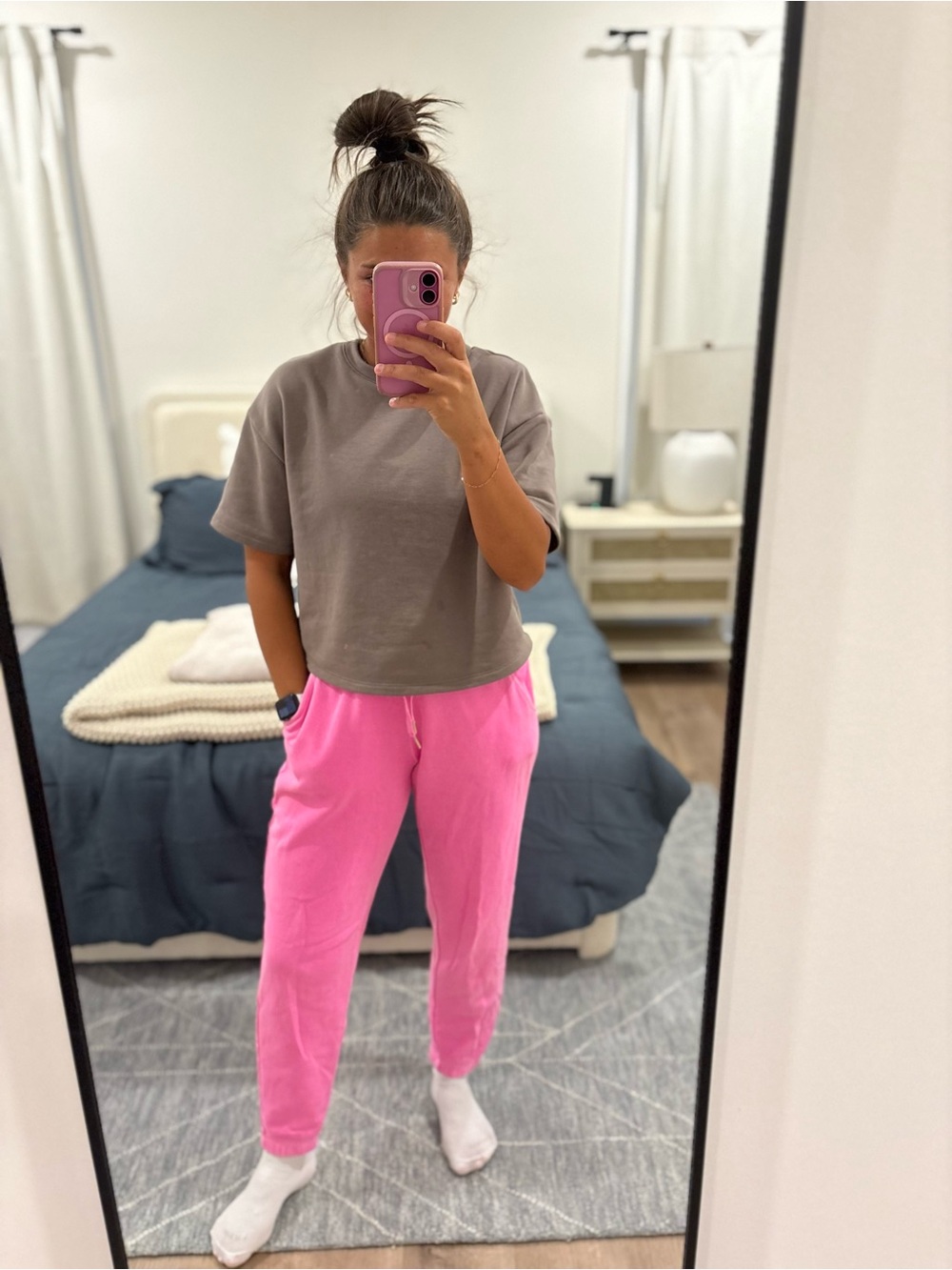 Lilly Pulitzer Mallie Knit Pants Size Large 100% Cotton